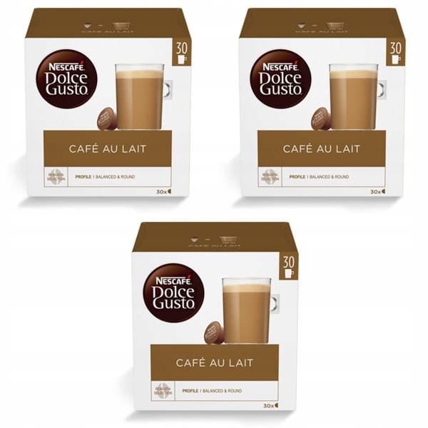 Kávové kapsule - NESCAFE DOLCE GUSTO CAFE AU LAIT 90 kapsúl