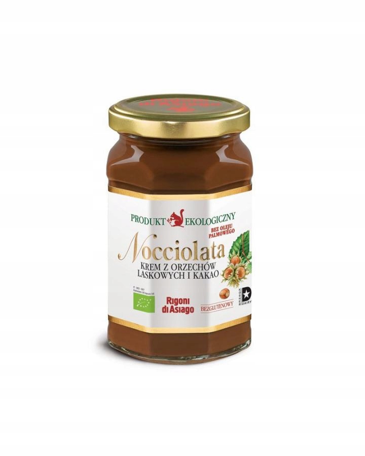 Sušené ovocie - NOCCIOLATA BIO OLEJOVÝ KRÉM 270GG
