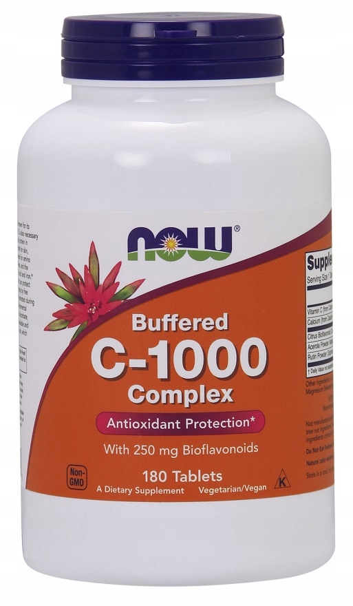 Teraz pufrovaný vitamín C-1000 + Bioflavonoids 180