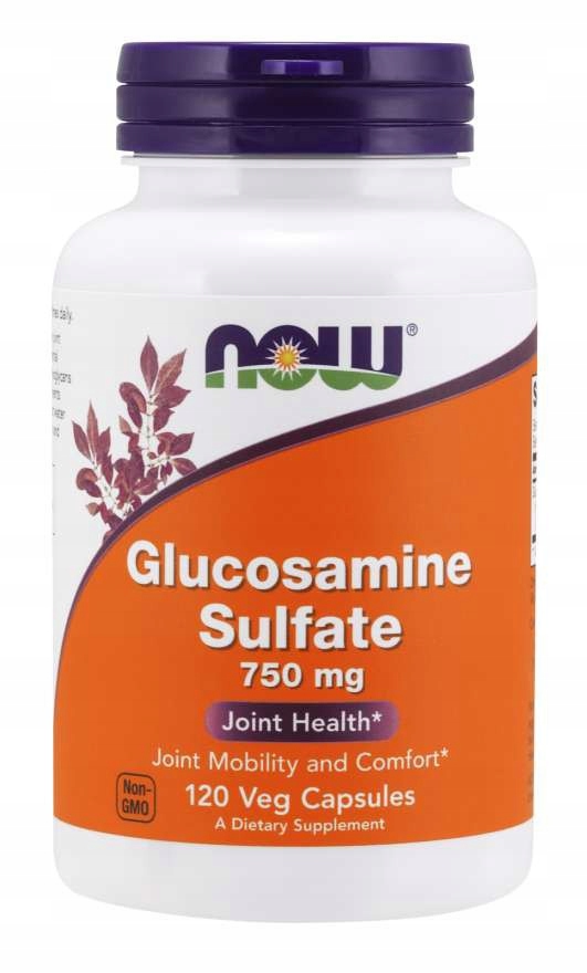 Ochrana kĺbov - Teraz potraviny glukozamín sulfát 750mg - 120 čiapok