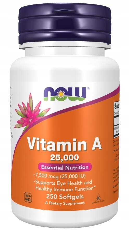 TERAZ VITAMÍN A VITAMÍNOVÉ OČI 25 000 IU 250 S