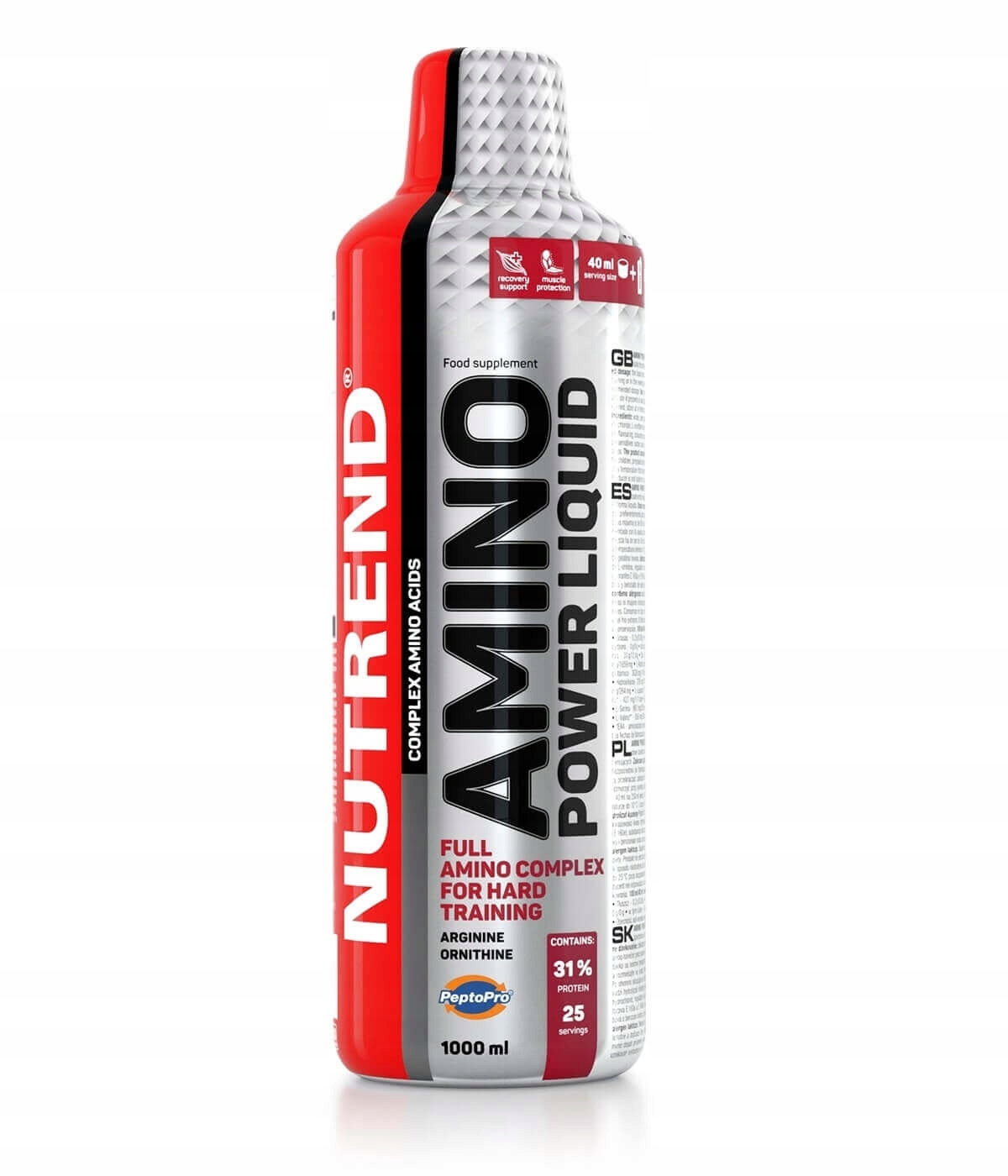 Aminokyseliny - NUTREND AMINOUSKÁ POLOŽKA LIKVIDLÁ 1000 ml Silné aminokyseliny