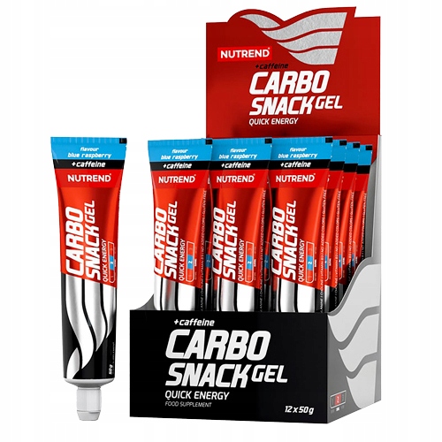 NUTREND CARBO SNACK TUBE 12x50G ENERGETICKÝ GÉL