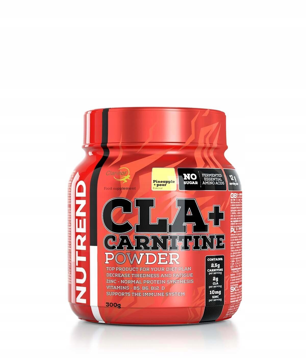 Spaľovač tuku - NUTREND CLA + CARNITÍNA 300G PODPORA