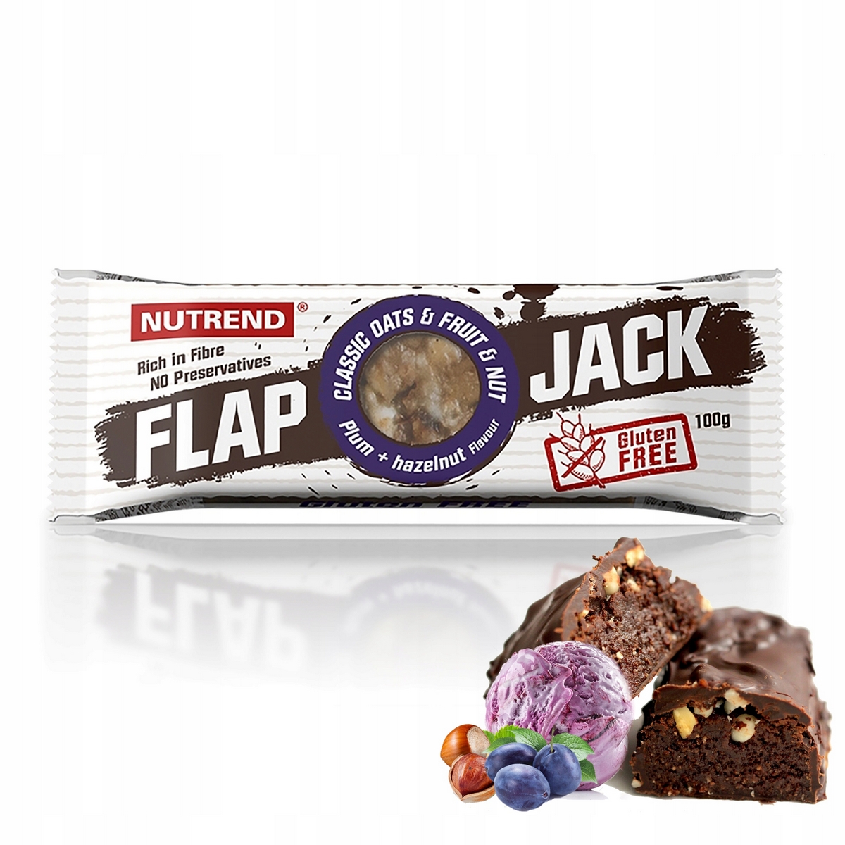 NUTREND FLAPÁLNA KAŽBA 100G BAR CARBYDRÁTY