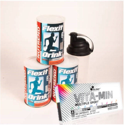 Ochrana kĺbov - NUTREND FLEXIT DRINK 3X400G + OLIMP VITAMIN HIT!