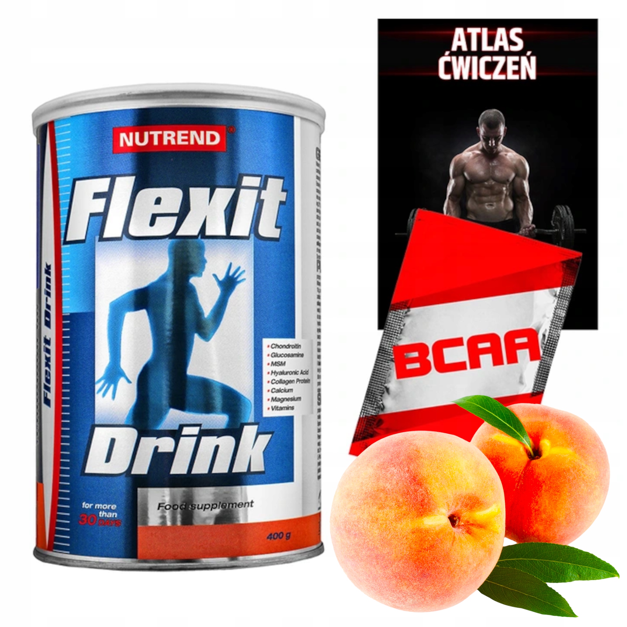 Ochrana kĺbov - NUTREND FLEXIT DRINK 400G Rybníky Ochrana + upevnenie