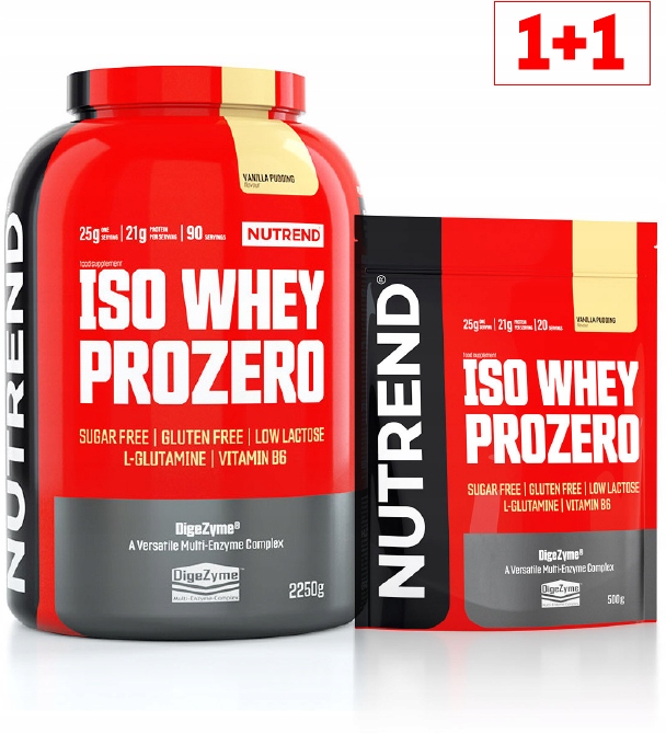NUTREND ISO PROZERO 2250g + 500g WPI proteín izolát