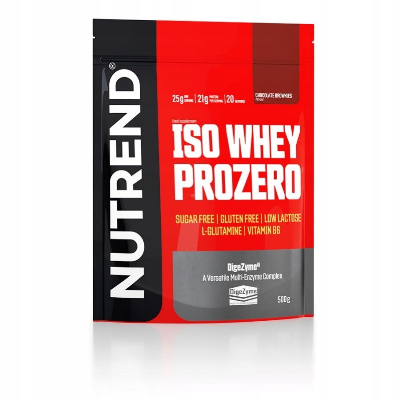 Proteín - NUTREND ISO PROZERO 500G Čokoláda