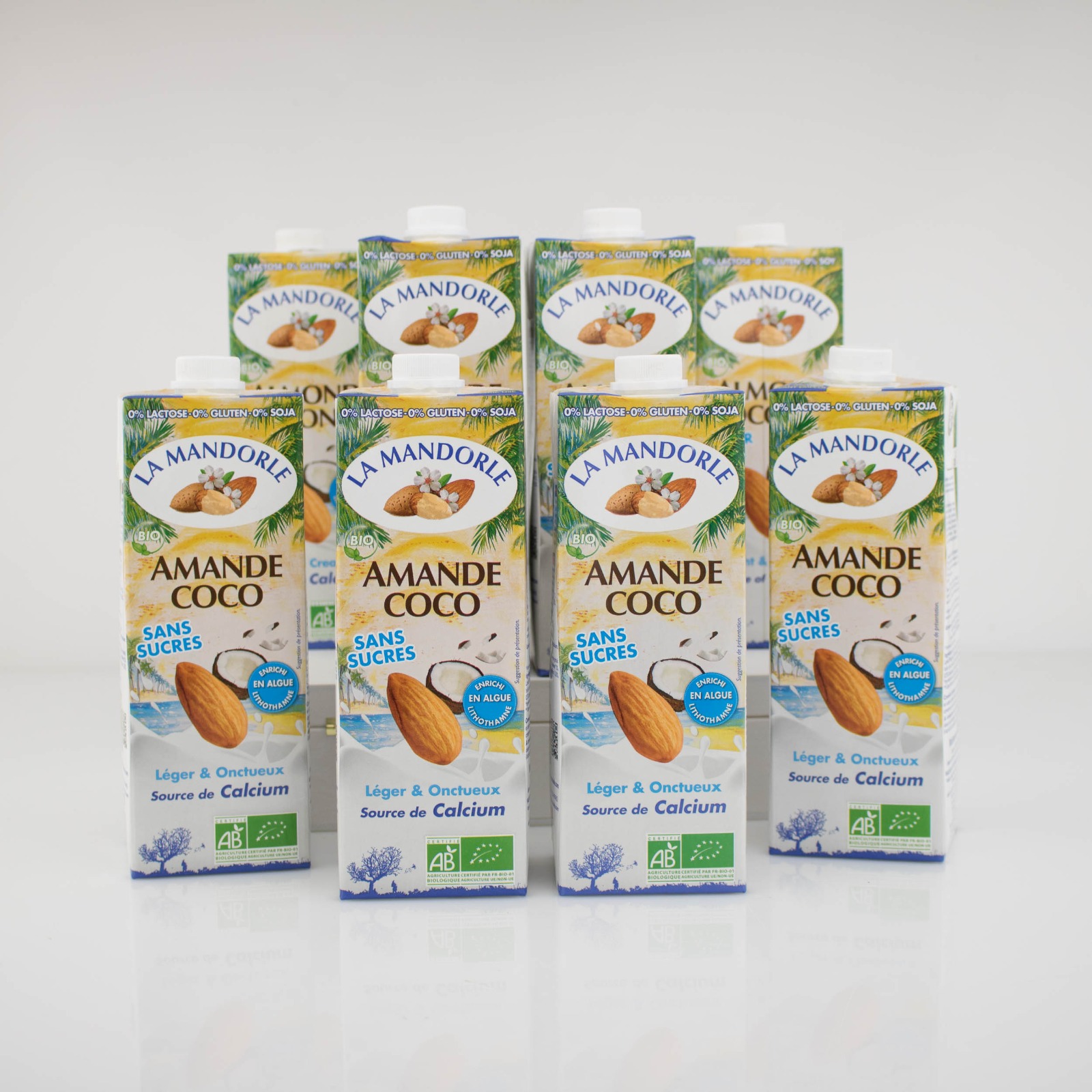 Mandľový a kokosový nápoj, 1 L - La Mandorle (7 + 1)