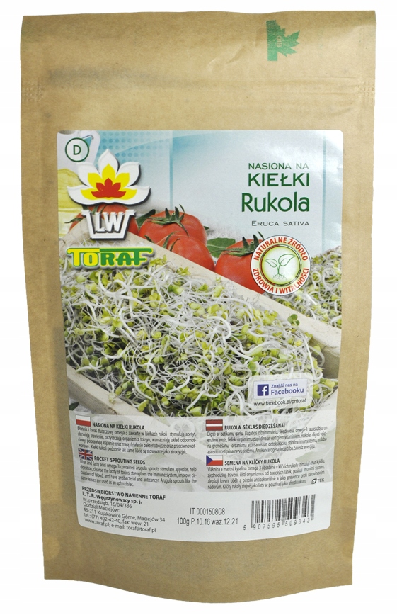 Semená RUKOLA TORAF 1 KG