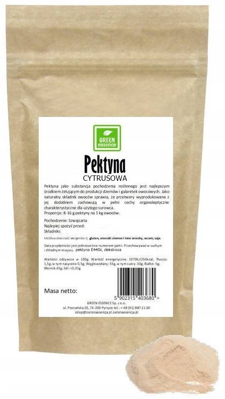 Prírodný Pektín Citrus Anidated 500g na Jam
