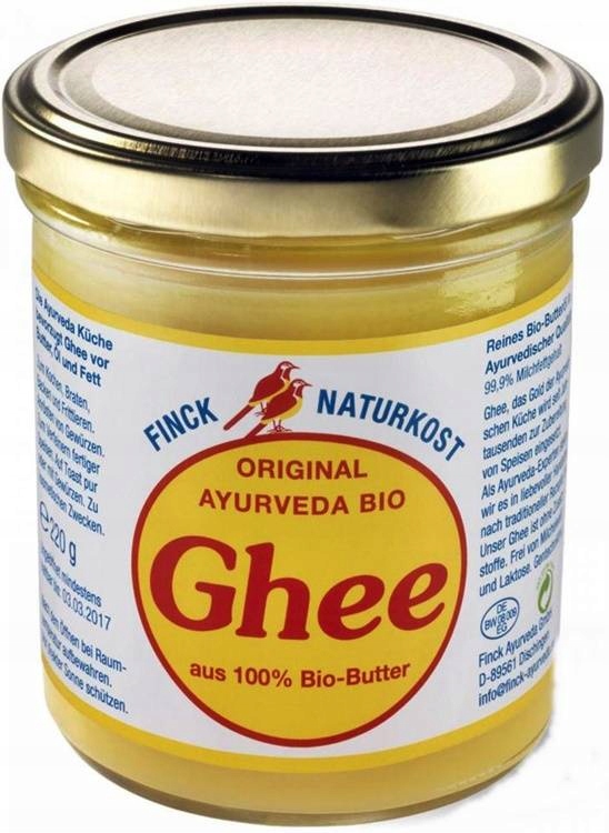 Prírodné objasnené maslo GHEE BIO 220G FINCK