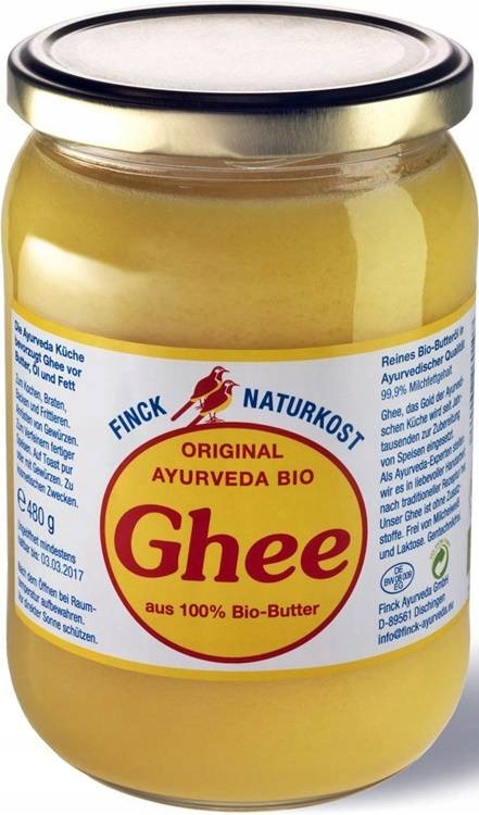 Prírodné objasnené maslo GHEE BIO 480G FINCK