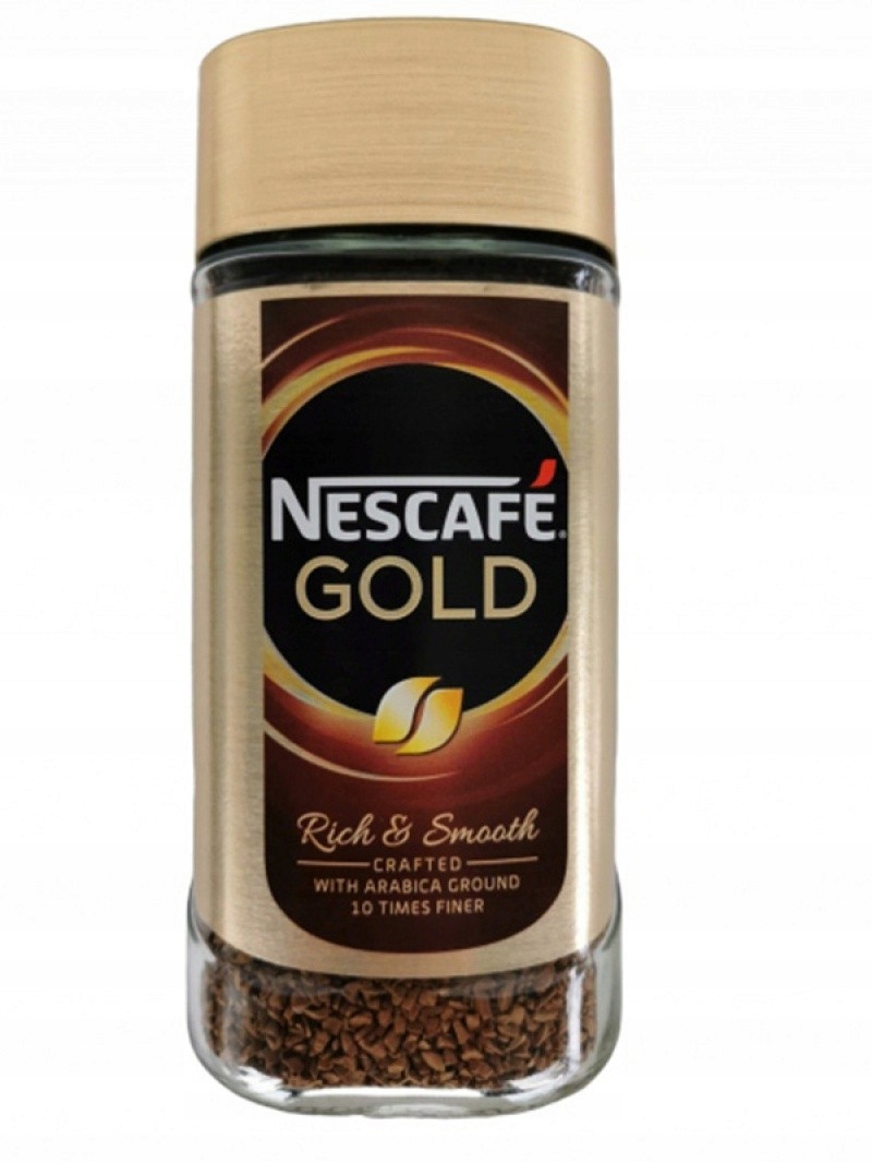 Instantná káva - NESCAFE GOLD 200G JAR Rozpustná káva