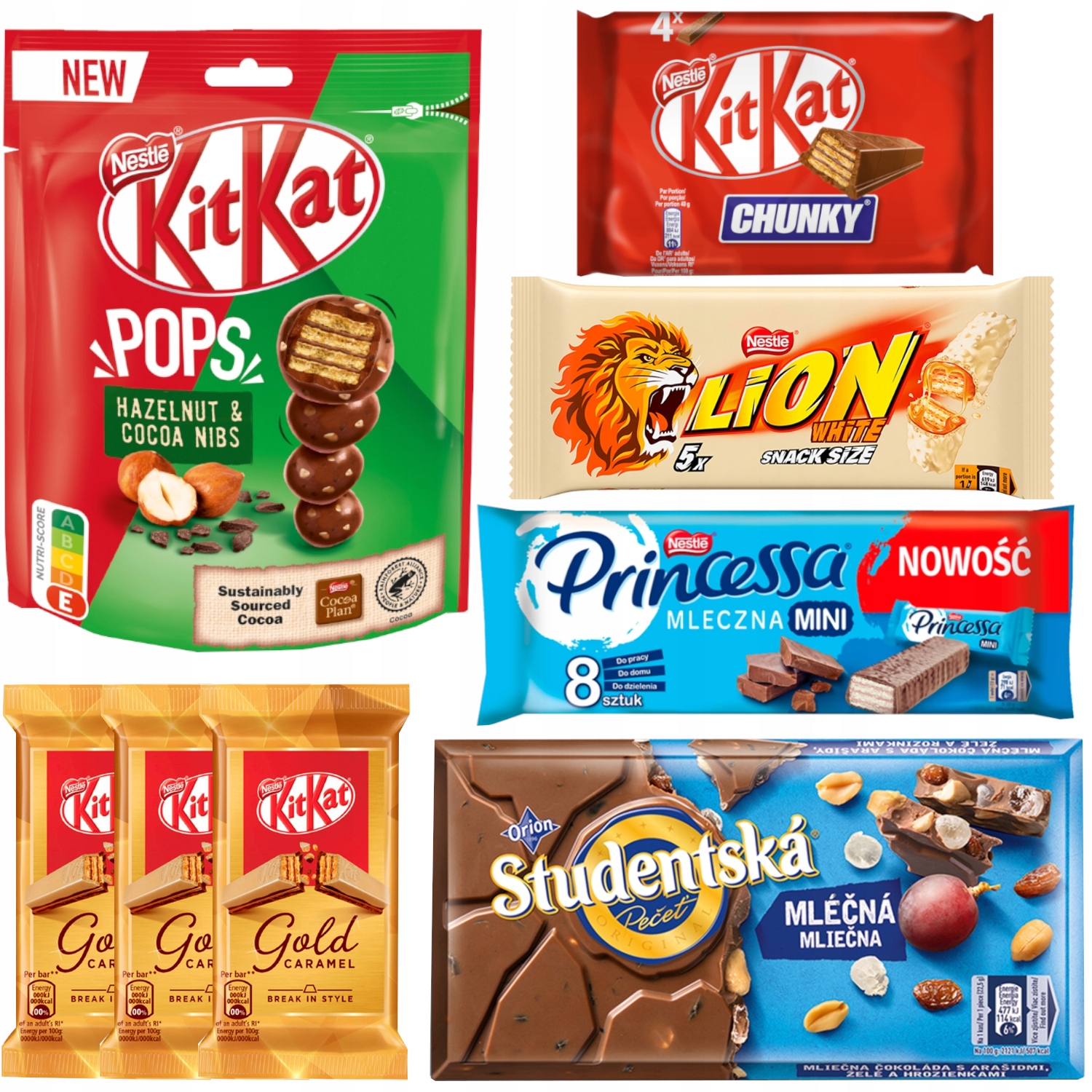 Nestlé sada sladkostí pre vianočné mliečna čokoláda