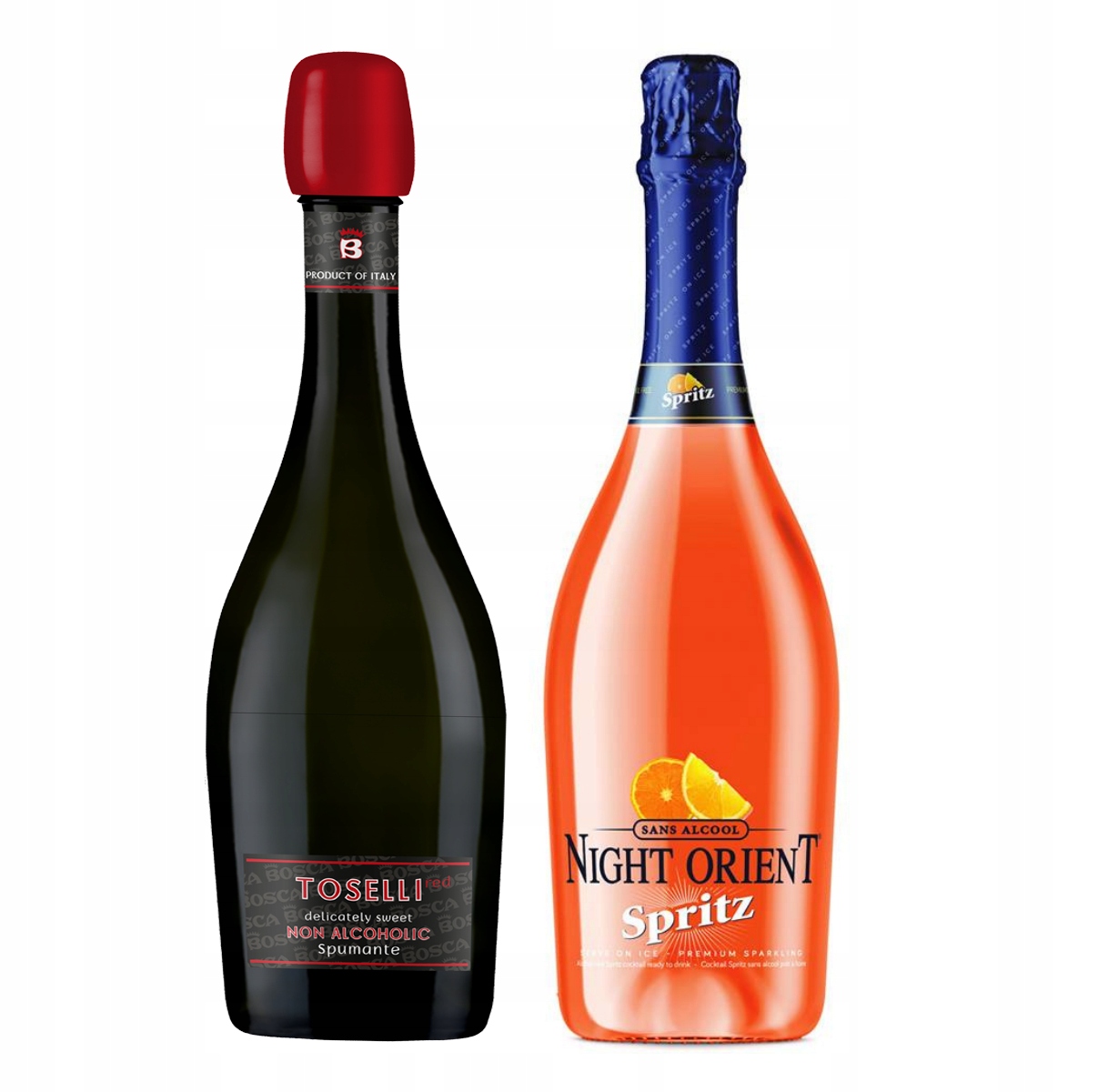 Night Orient Spritz 750 ml + Toselli Red 0,5%