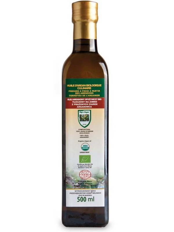 Argan Oil 100% Food 500ml Bio