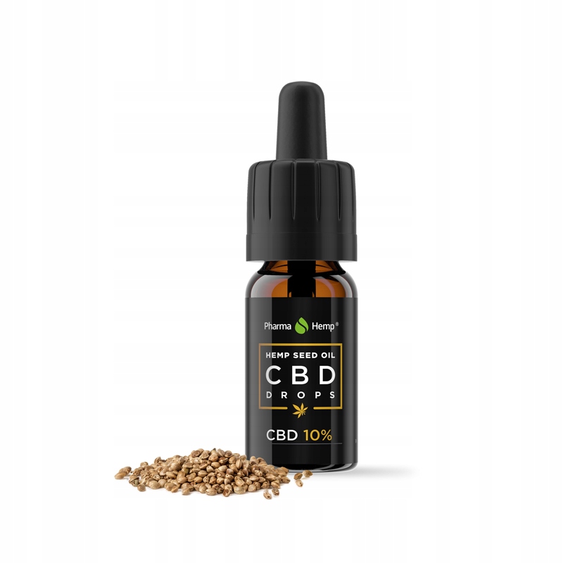 CBD - CBD olej na báze konope oleja 10% GMP (ISO)