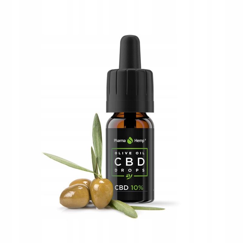 CBD - CBD olej na báze olivového oleja, 10% Certifikát