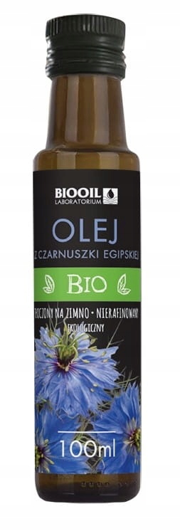 EGYPTSKÝ NIERAFINOVÝ ČIERNY KUMINOVÝ OLEJ. BIO 100ml BIOOIL