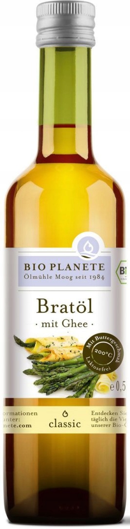 Olej na vyprážanie s GHEE BIO 500 ml - BIO Planete B