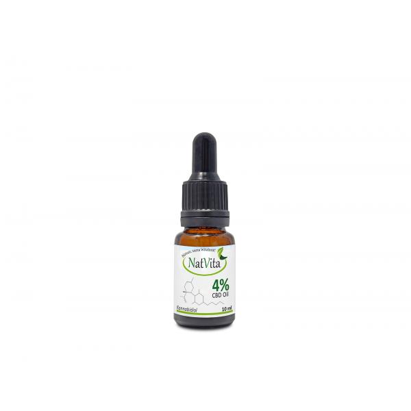 CBD - CBD 4% konopného oleja (Cannabis sativa L.) 10 ml