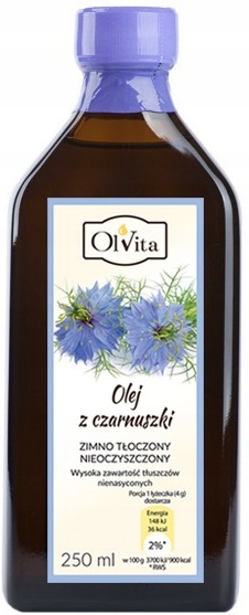 Olej s pretlačeným pretlačeným olvita 250ml