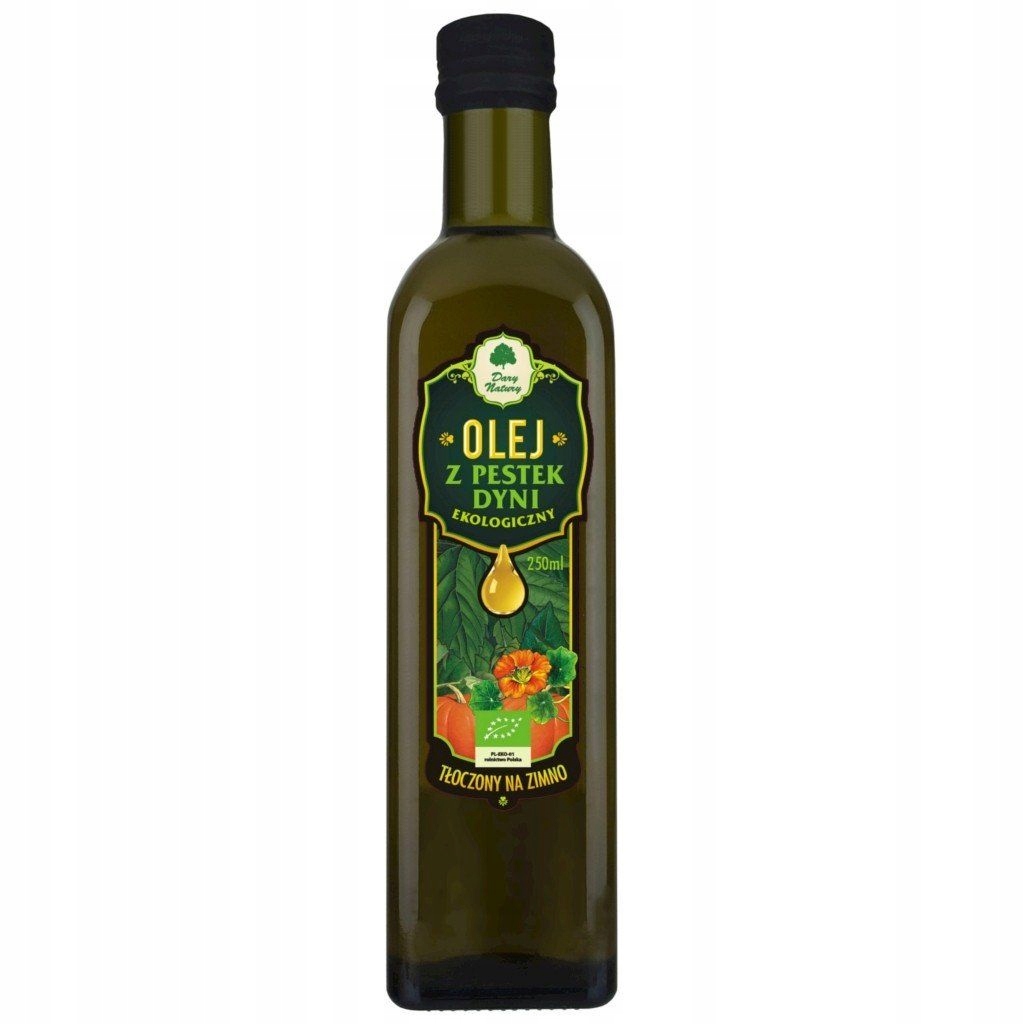 Tekvica olej tekvica Virgin Bio 250ml Darčeky prírody