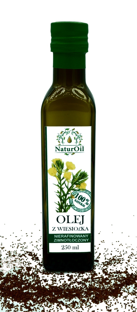 Olej z večerného primrose. Studený 250ml naturil