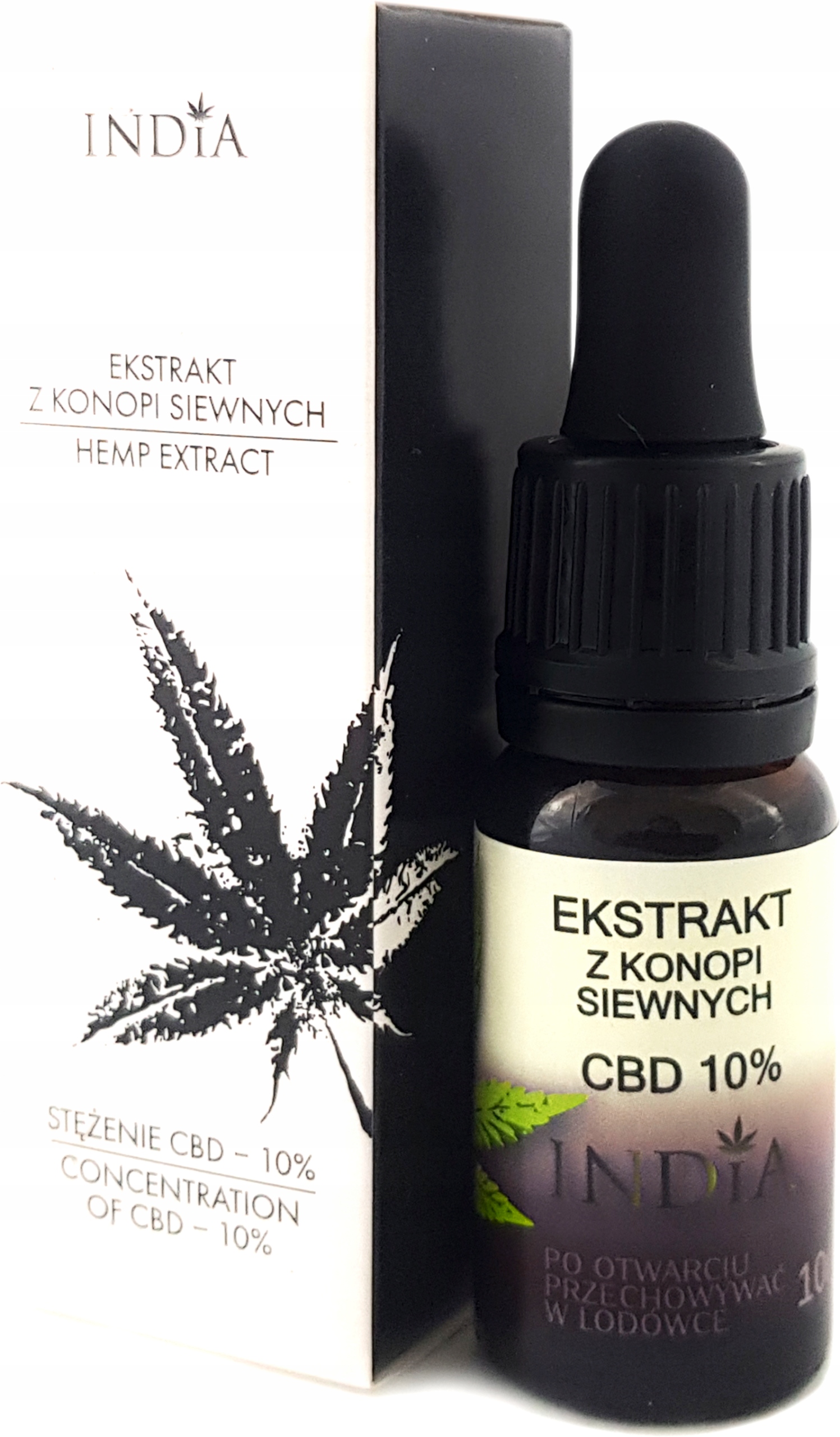 CBD - 10% extraktu semien 10 ml CBD olej