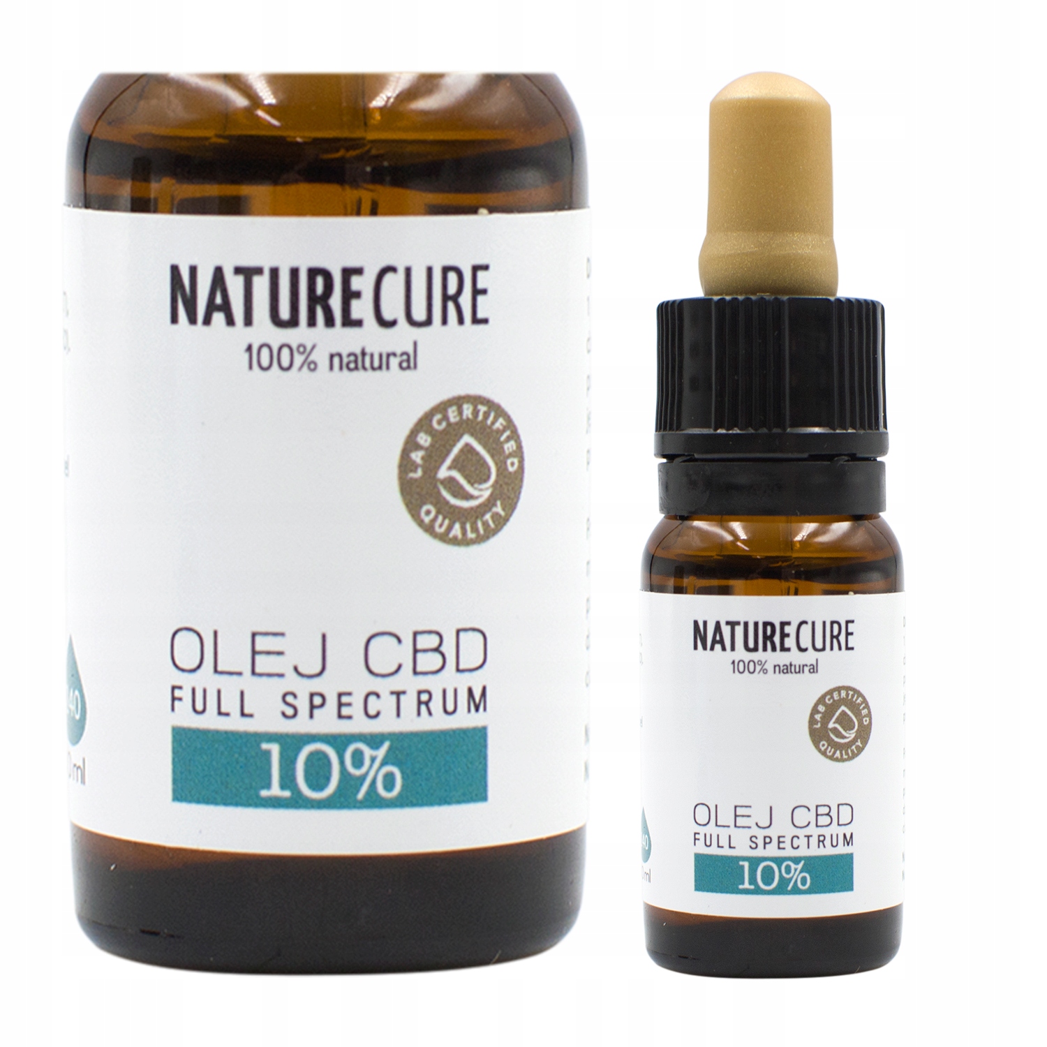 CBD - CBD olej 10% Naturecure 1000mg CBD Full Spectrum