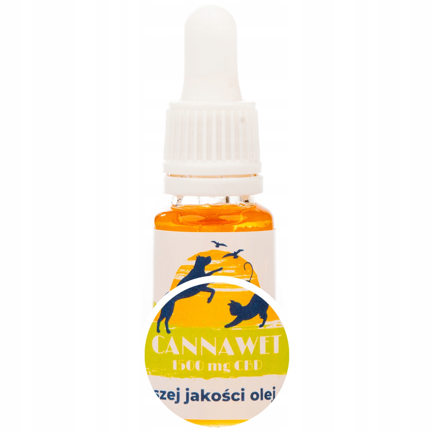 CBD - CBD olej s lososom pre zviera pes mačka 15% 10ml