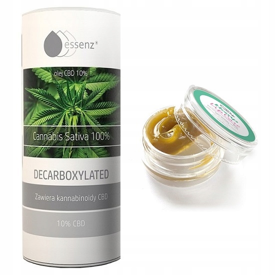 CBD - Konopný olej 10% 1500mg CBD 15 ml Essenza + ZADARMO