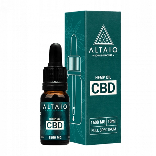 CBD - Oltár esenciálny olej 15% CBD | 1500mg | 10ml | Altaio