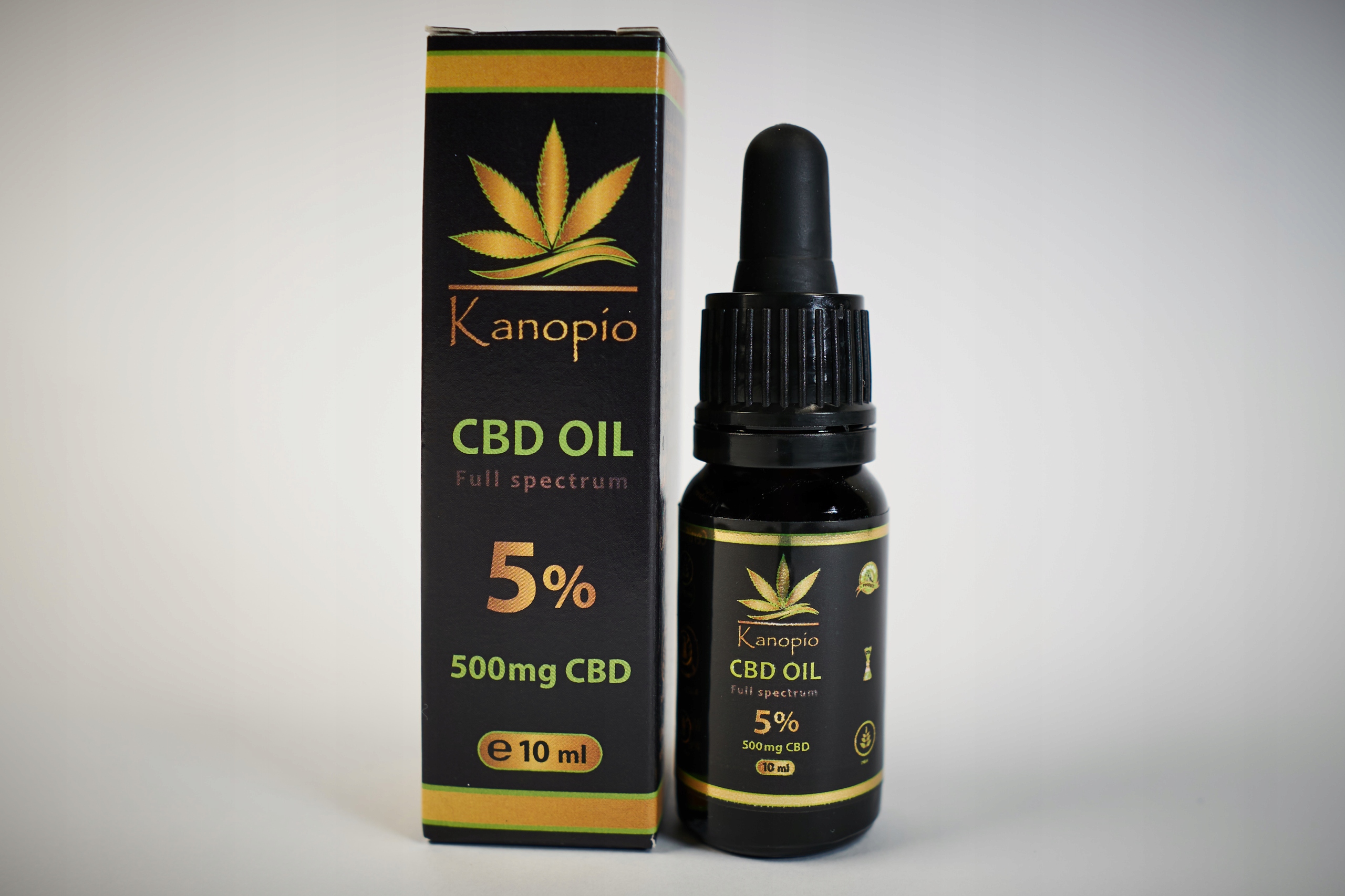 CBD - Konopný olej 5% CBD / 10 ml / Certified