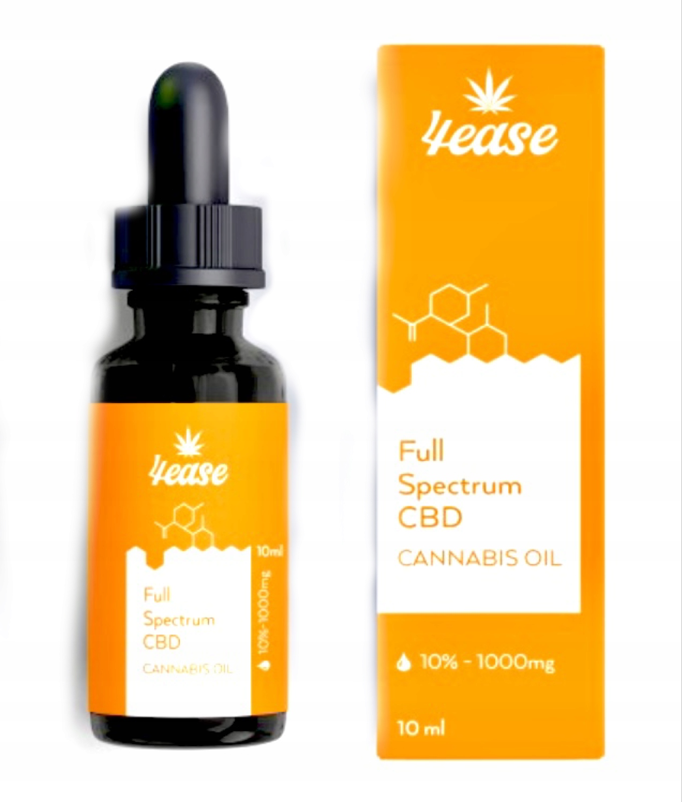CBD - CBD KONOPNÝ OLEJ 10% -1000mg 10ml / PLNÉ SPEKTRUM