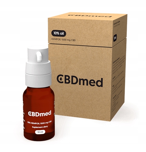 CBD - CBD lov olej 10% CBDMED 10ml certifikované