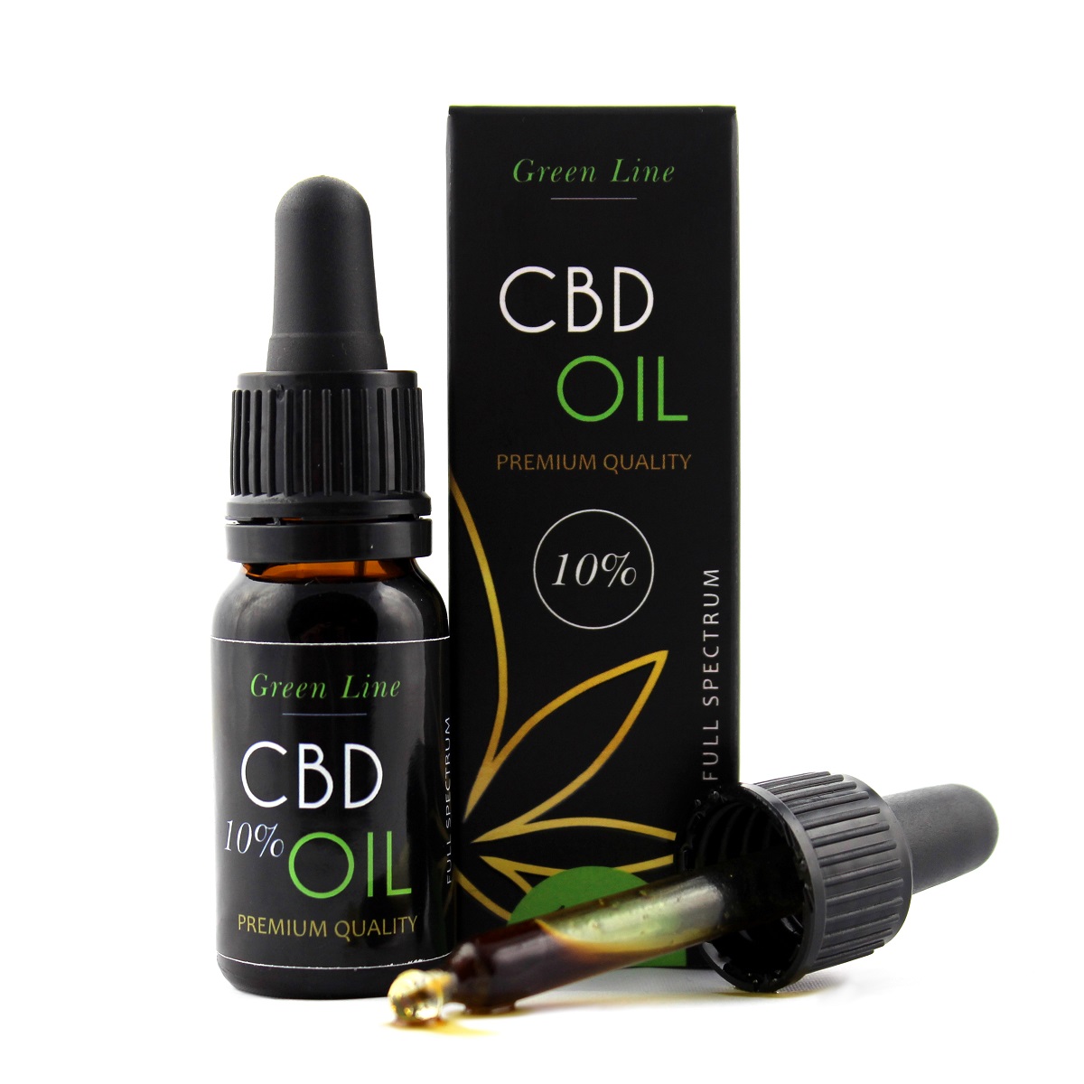 CBD - CBD konopný olej 10% Extract 10 ml Green Line