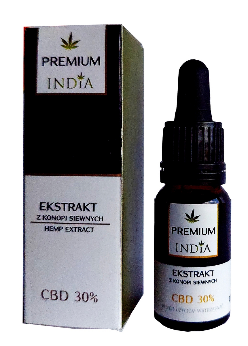 CBD - CBD konopný olej 30% extrakt z Super + Strong India