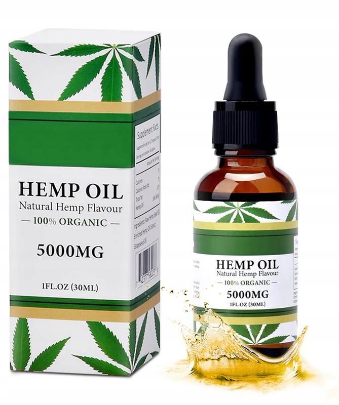CBD - CBD konopný olej 50% 5000 mg Certified