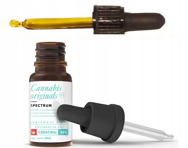 CBD - CBD Pre 35% konopného oleja 35% 3500mg Certified PL