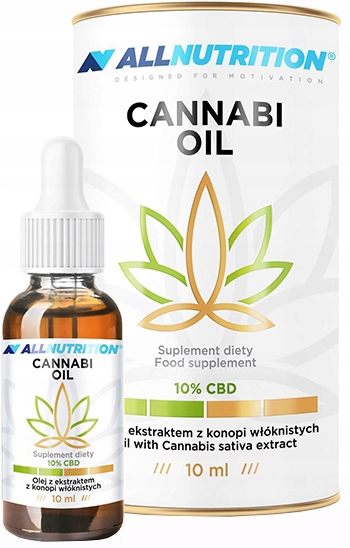 CBD - CANNABI olej olej 10 ml 10% CBD 200 diely