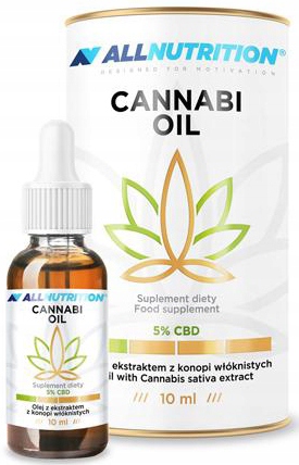 CBD - Olejový olej CANNABI 10ML 5% CBD 200 porcií