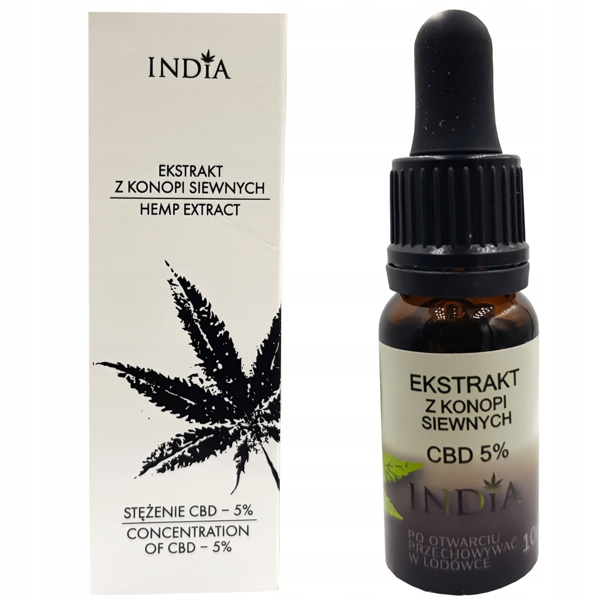 CBD - Extrakt Konopný olej s CBD 5% 10ml