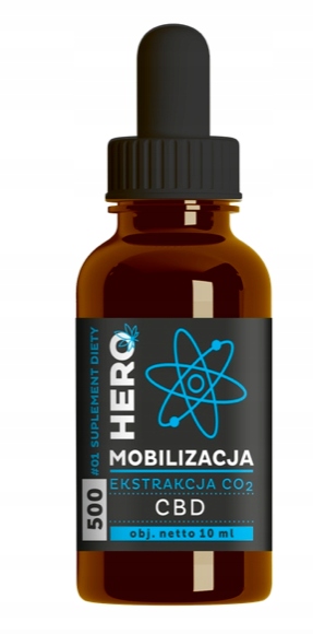 CBD - Esenciálny olej 10 ml Olej CBDA Mobilizácia Šport