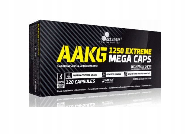 Aminokyseliny - OLIMP AAKG Extreme 120K L-Arginine Libido Čerpadlo