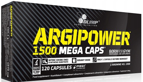 Aminokyseliny - Olimp Argi Power Mega Caps 120K Arginín