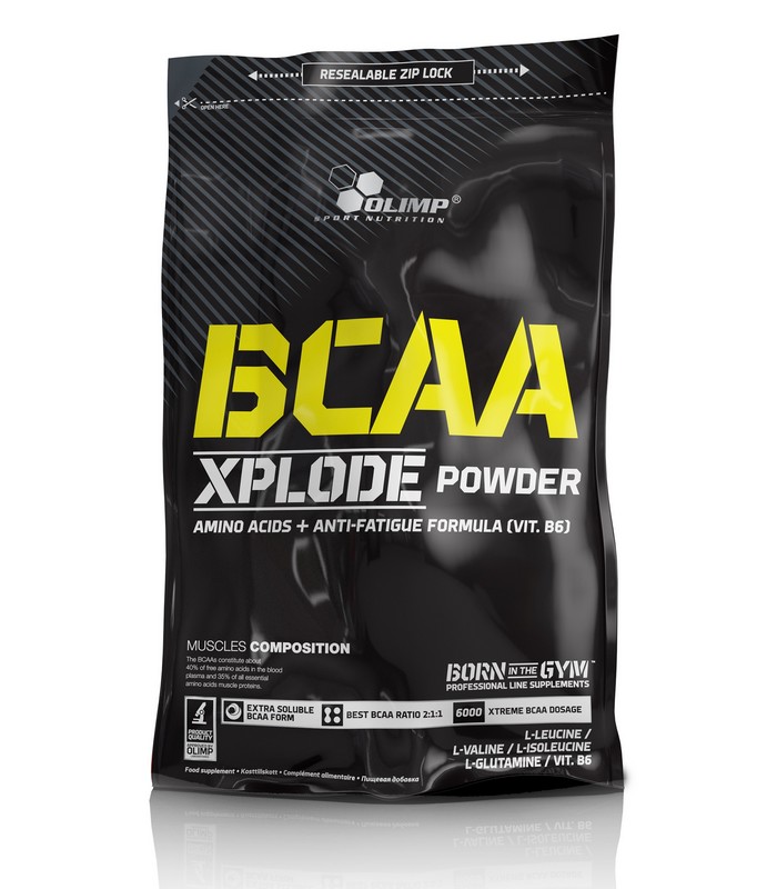 Aminokyseliny - Olimp BCAA Xplode 1000g aminokyseliny 2: 1: 1 glutamín