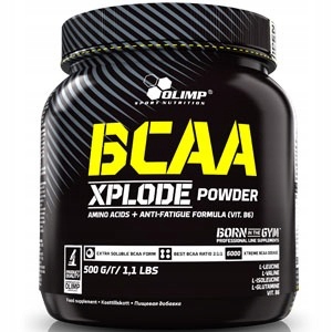 Aminokyseliny - Olimp BCAA XPLODE 500g aminokyseliny Regenerácia